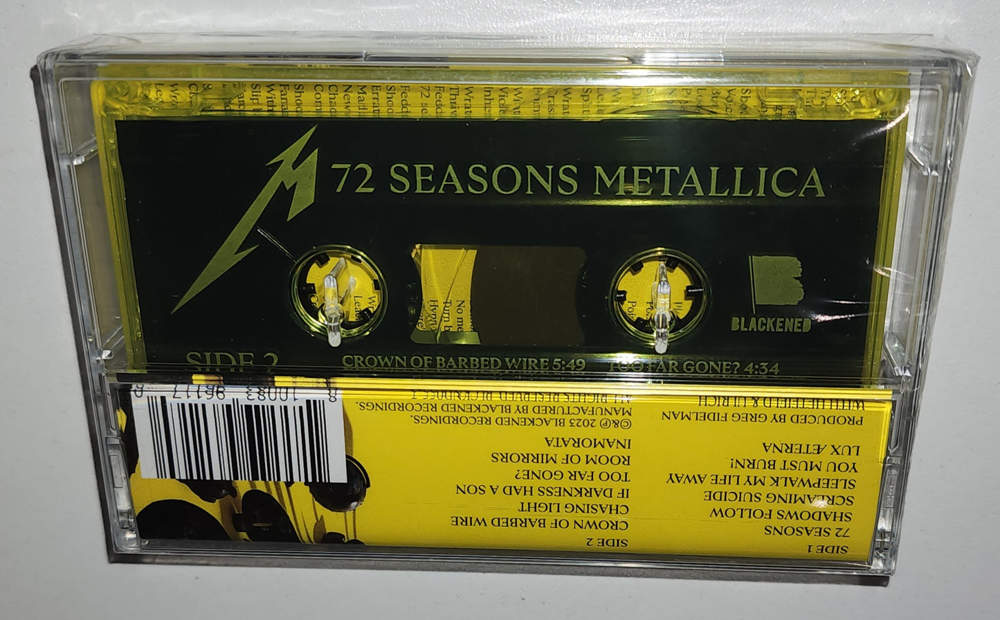 Metallica – 72 Seasons (2023) (Limited Edition Yellow Cassette Tape)
