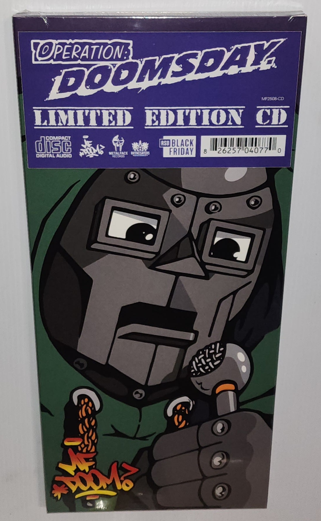 MF Doom - Operation Doomsday: 25th Anniversary (2024 BF RSD) (Limited Edition Longbox CD Variant #2)