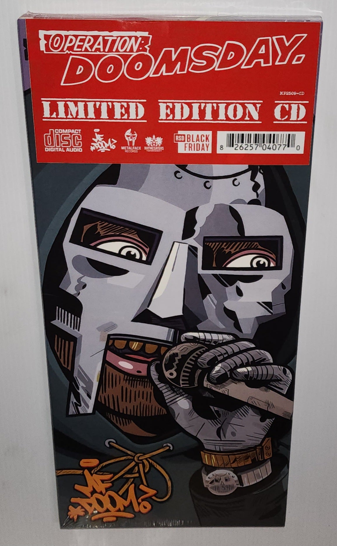 MF Doom - Operation Doomsday: 25th Anniversary (2024 BF RSD) (Limited Edition Longbox CD Variant #1)