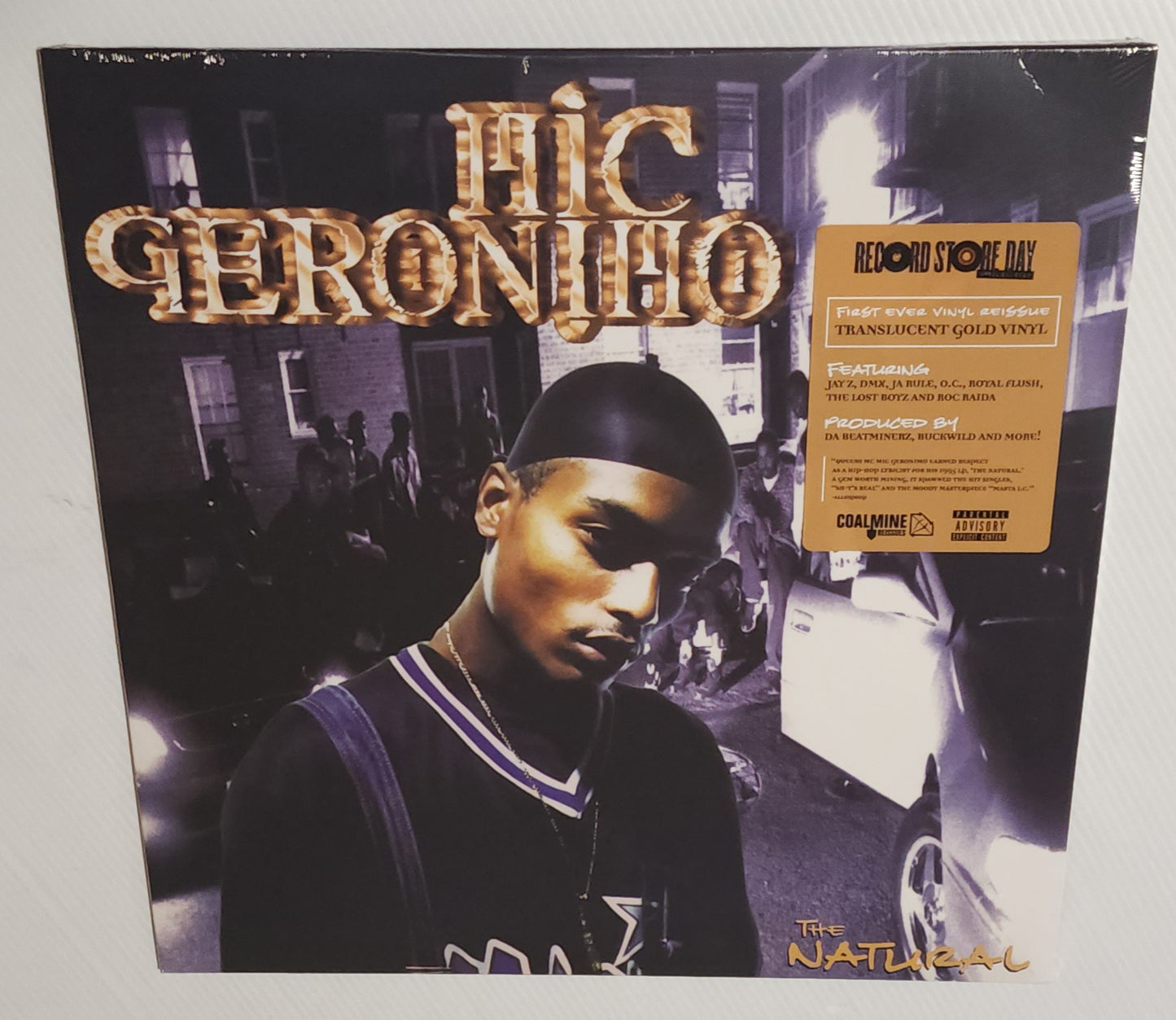 Mic Geronimo - The Natural (2024 RSD) (Limited Edition Ghostly Gold Coloured Vinyl LP)