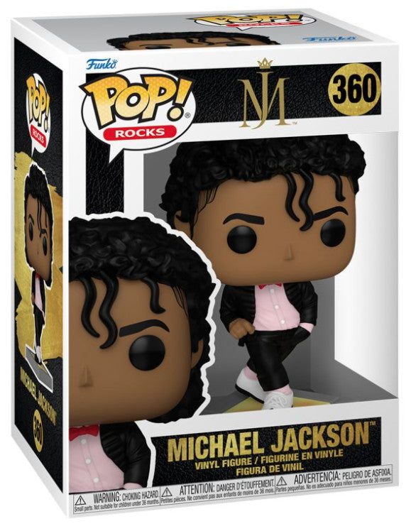 Michael Jackson Billie Jean Funko Pop! Rocks #360 Figurine