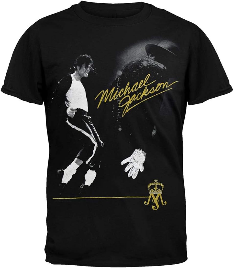 Michael Jackson Dance Moves Officially Licensed Adult Unisex T-Shirt