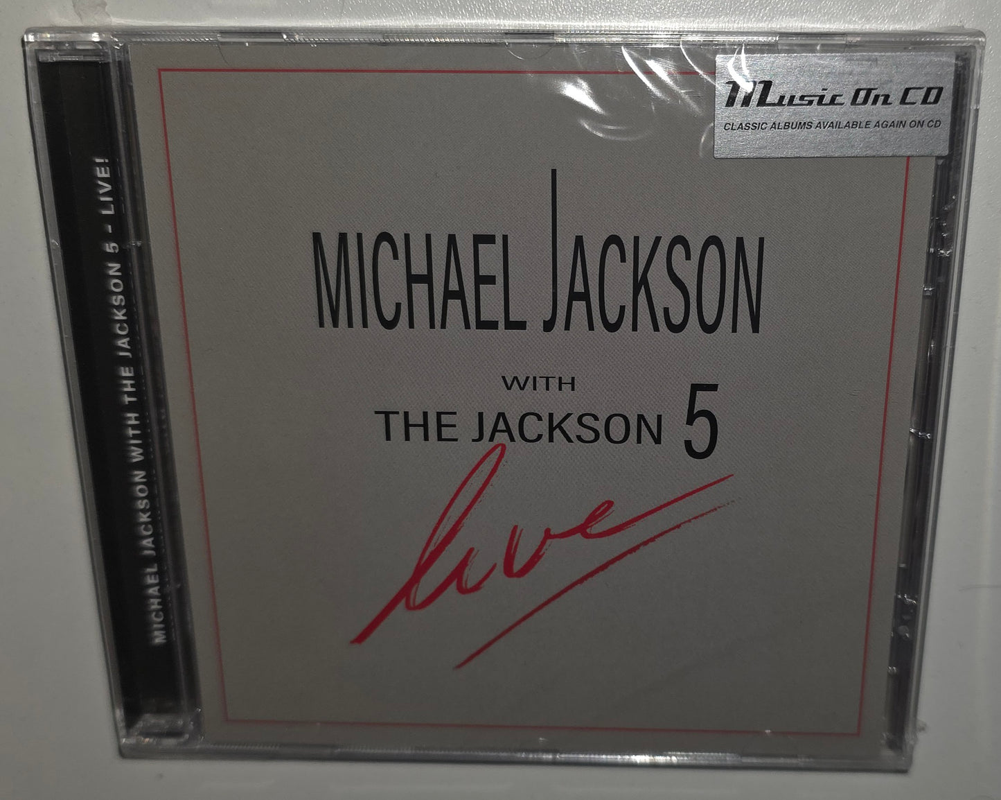 Michael Jackson With The Jackson 5 – Live! (2023) (Limited Edition CD)