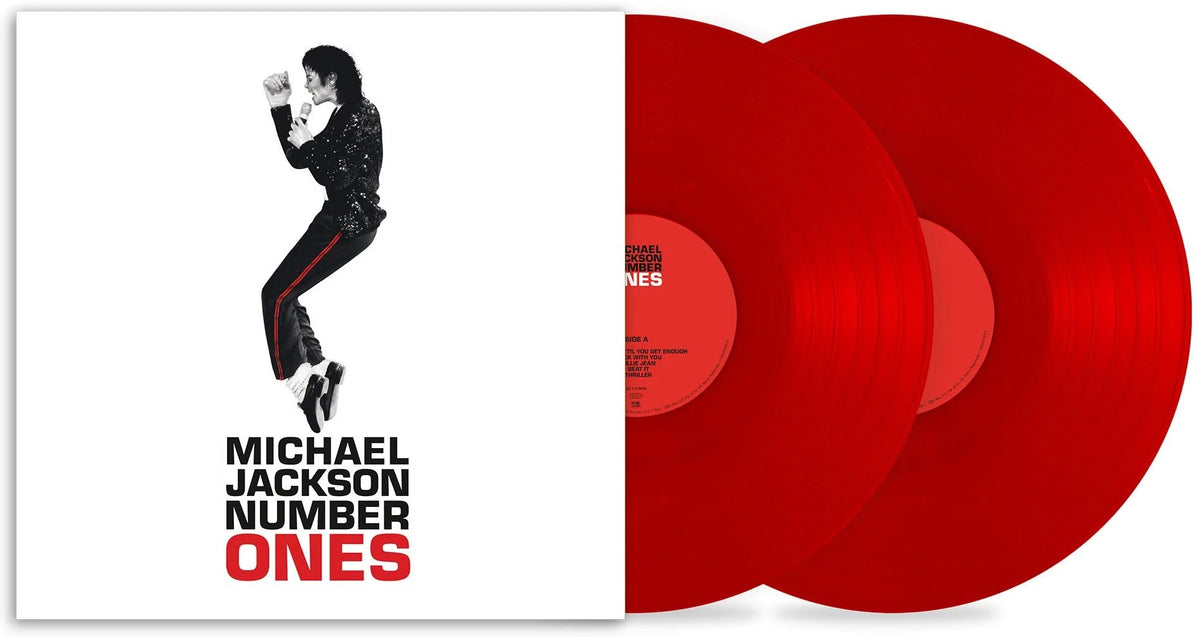 Michael Jackson - Number Ones (2026 Reissue) (Limited Edition Opaque Red Colour Vinyl LP)