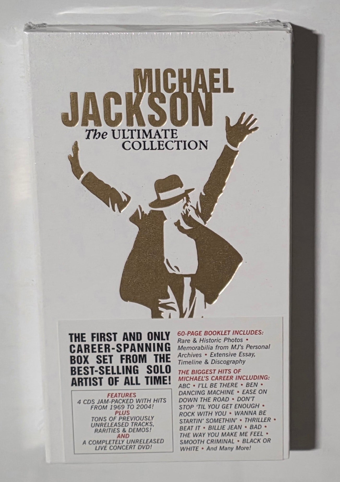 Michael Jackson – The Ultimate Collection (2004) (Limited Edition 4CD + DVD Boxset) (Copy)