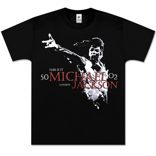 Michael Jackson "This Is It Scream" Officially Licensed Adult Unisex T-Shirt