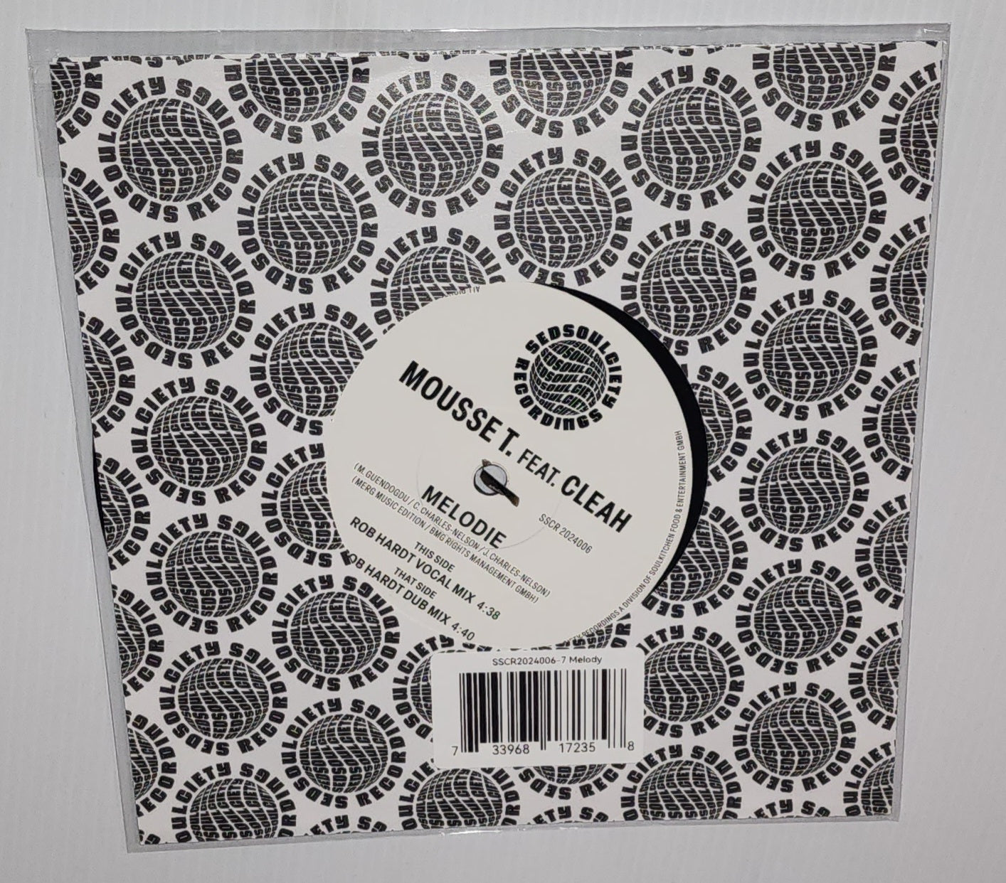 Mousse T feat. Celah - Melodie (Rob Hardt Mix) (2024) (Limited Edition 7" Vinyl Single)