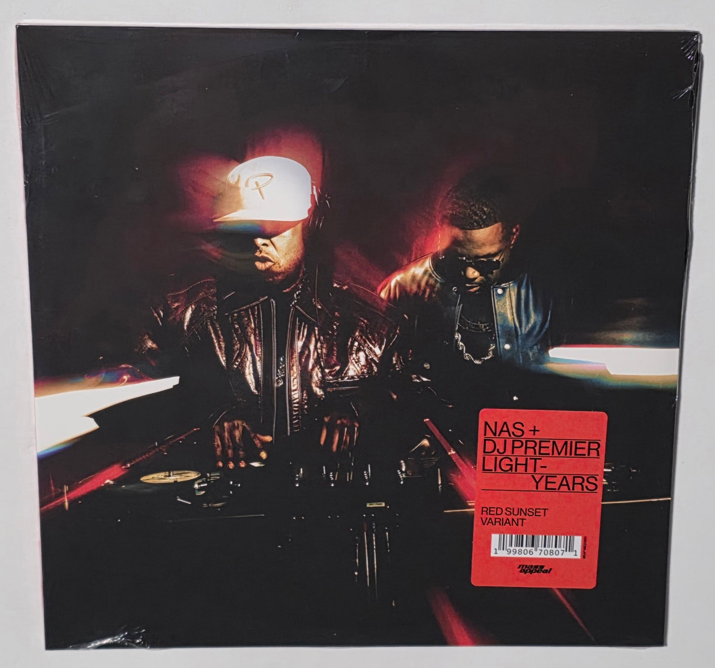 NAS & DJ Premier - Light-Years (2026) (Limited Edition Sunset Red Colour Vinyl LP)
