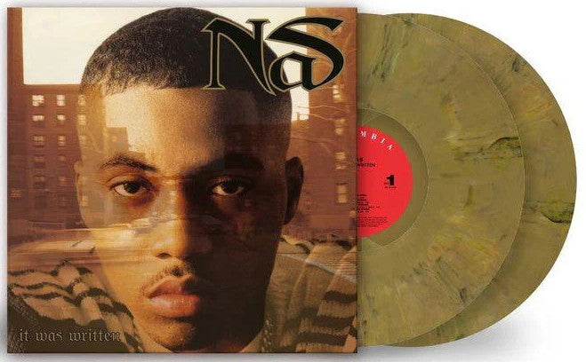 Nas – It Was Written (2023 Reissue) (Limited Edition Black & Gold Marble Colour Vinyl LP)