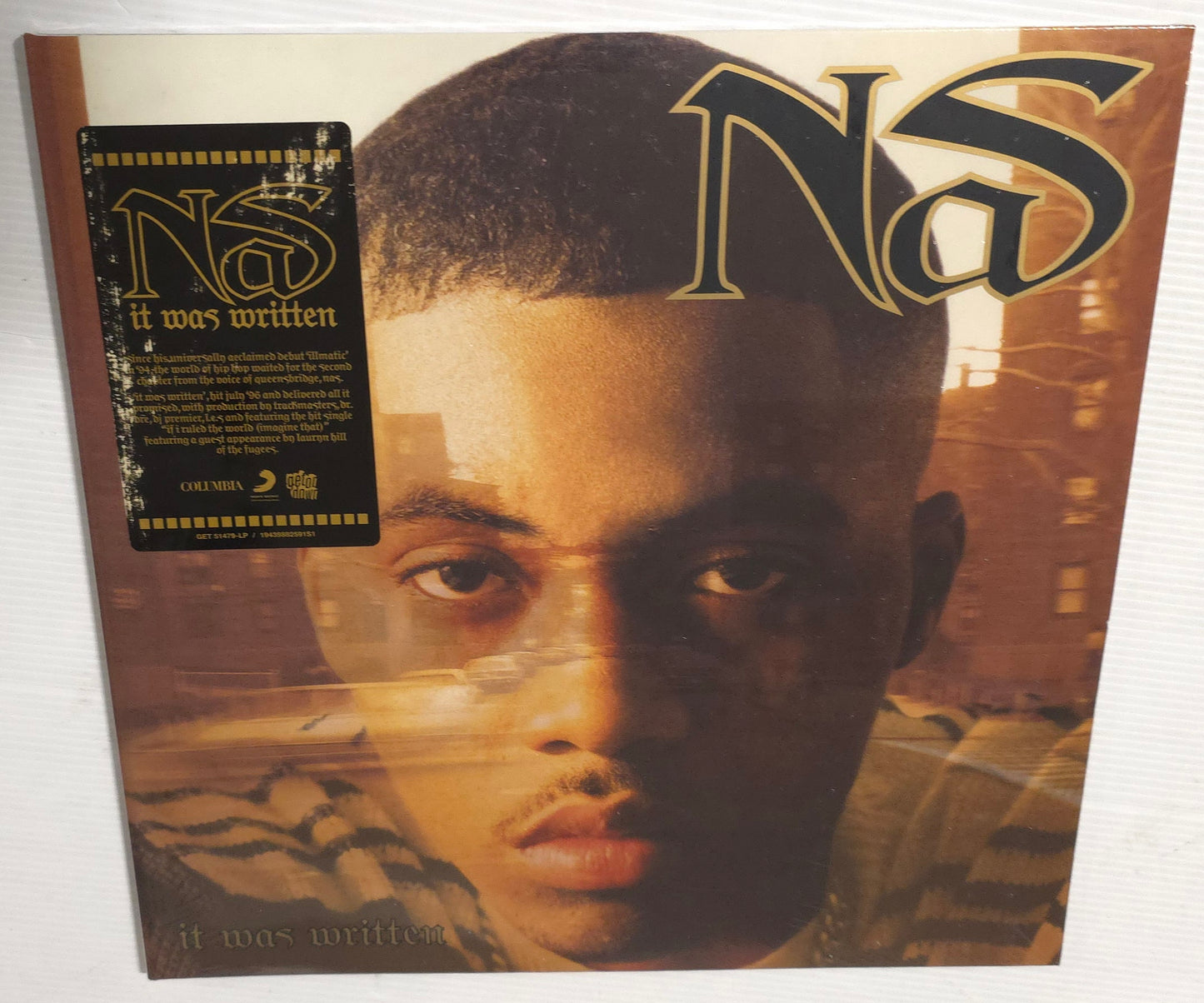 Nas – It Was Written (2024 Reissue) (Black Vinyl LP)