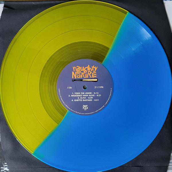 Naughty By Nature – Naughty By Nature (2023 Reissue) (Limited Edition Blue/Yellow Split Colour Vinyl LP)