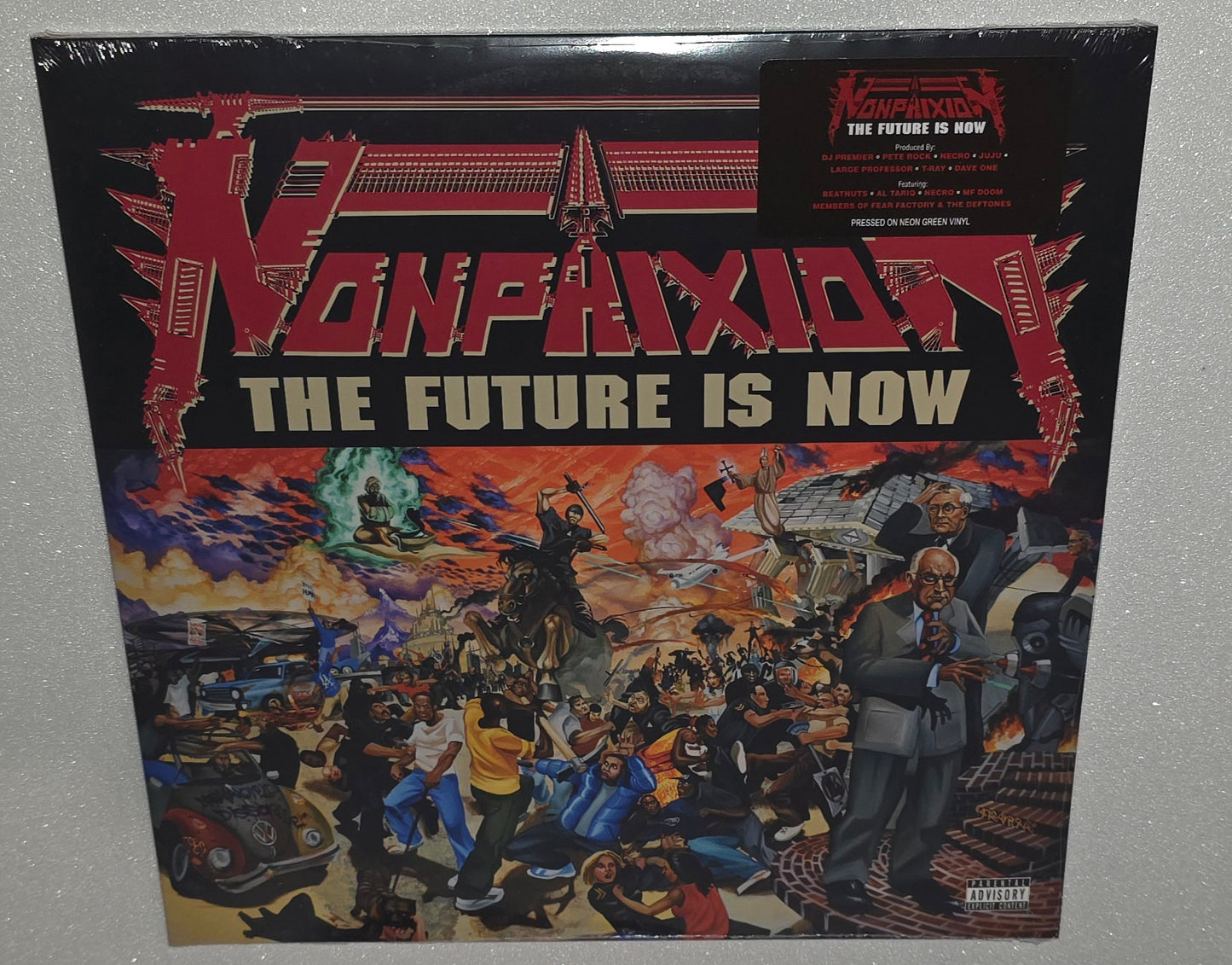 Non Phixion - The Future Is Now (2025 Reissue) (Limited Edition Neon Green Colour Vinyl LP)