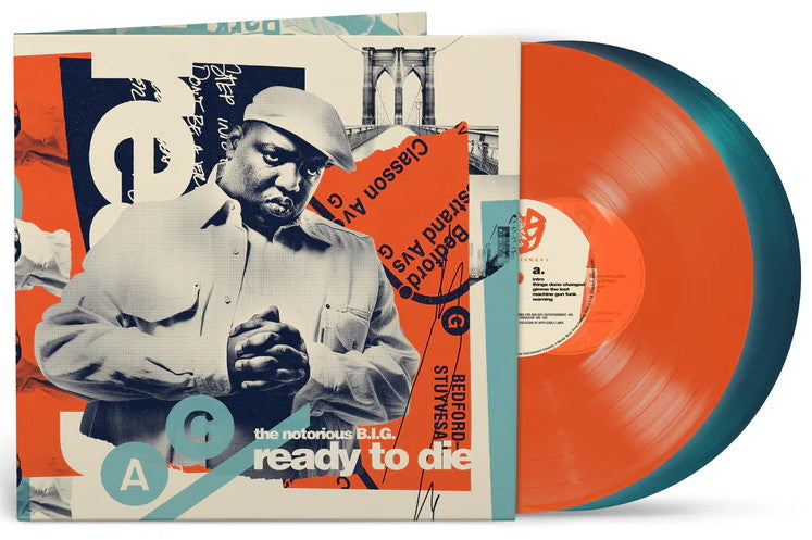 The Notorious B.I.G. - Ready To Die: 30th Anniversary (2024) (Limited Edition Orange & Blue Colour Vinyl LP)