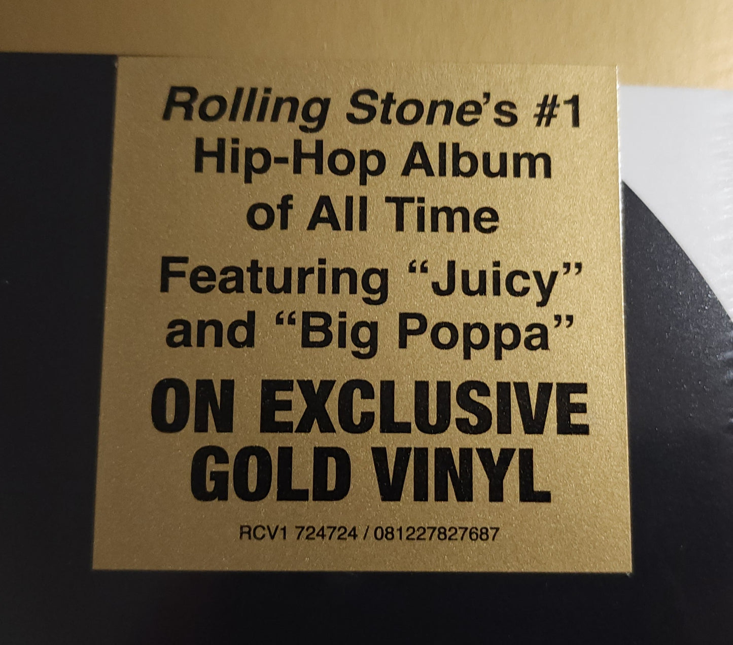 The Notorious B.I.G. - Ready To Die (2023 Reissue) (Limited Edition Gold Colour Vinyl LP)