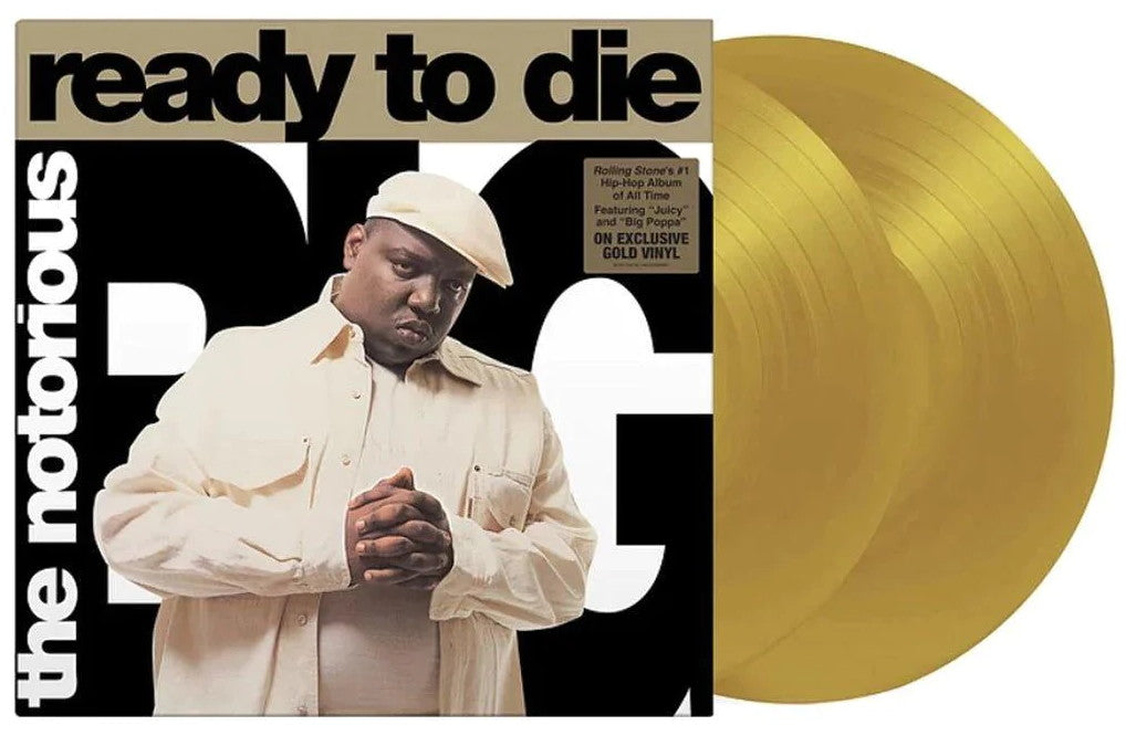 The Notorious B.I.G. - Ready To Die (2023 Reissue) (Limited Edition Gold Colour Vinyl LP)