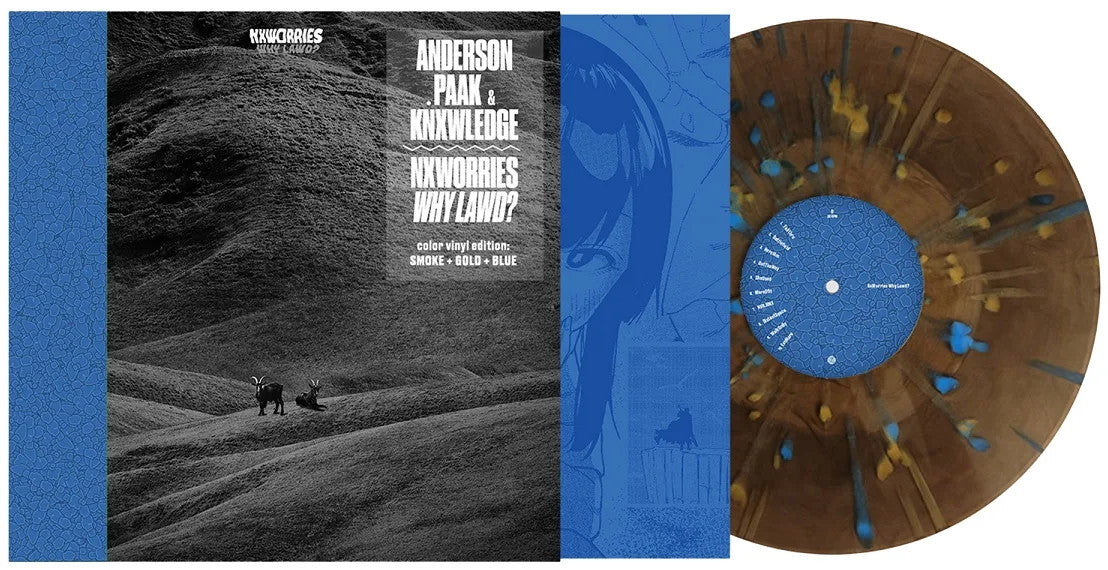 NxWorries (Anderson .Paak & NXWLEDGE) - Why Lawd? (2024) (Limited Edition Gold Smoke & Blue Colour Vinyl LP)