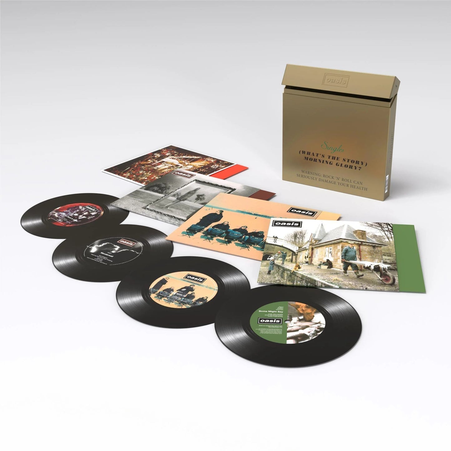 Oasis – (What's The Story) Morning Glory? Singles (2025) (Limited Edition 7" Vinyl Single Boxset)