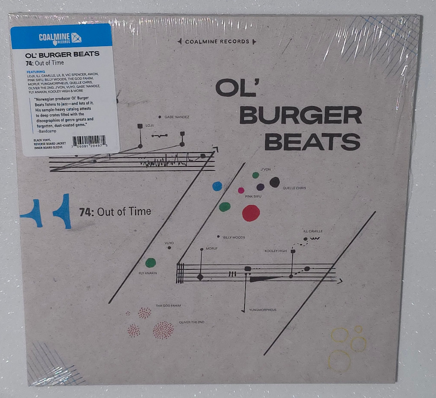 Ol' Burger Beats – 74: Out of Time (2024) (Limited Edition Vinyl LP)