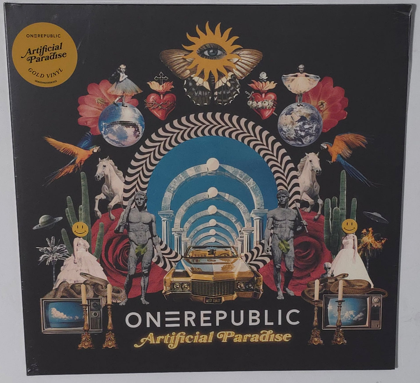 OneRepublic – Artificial Paradise (2024) (Limited Edition Gold Colour Vinyl LP)