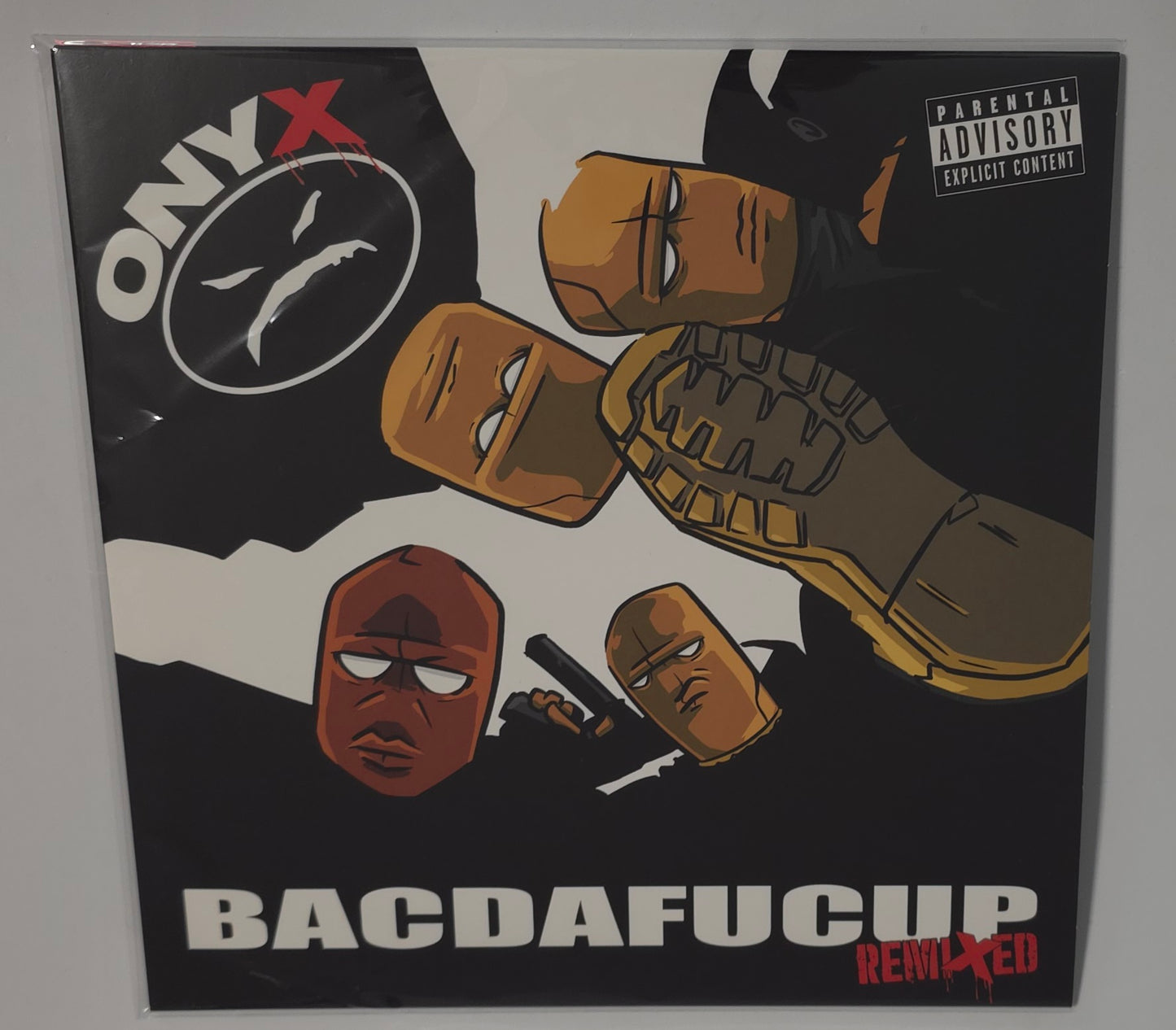 Onyx – Bacdafucup Remixed (2023) (Limited Edition Yellow Timbs Colour Vinyl LP)