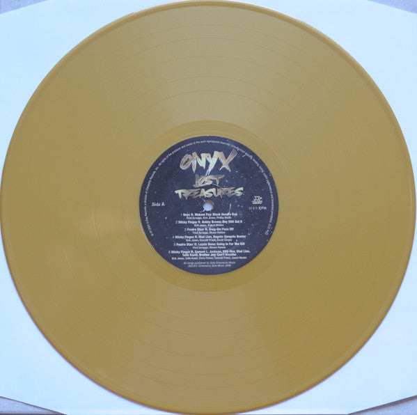 Onyx - Lost Treasures (2020) (Limited Edition Gold Colour Vinyl LP)