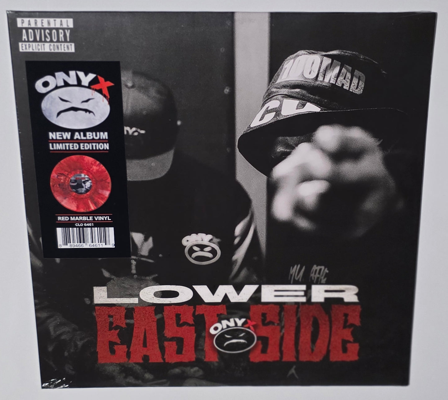 Onyx - Lower East Side (2025) (Limited Edition Red & Black Splatter Colour Vinyl LP)