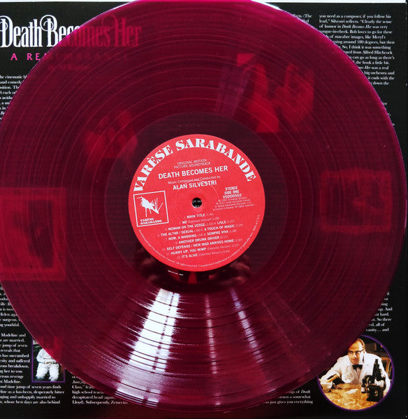 Alan Silvestri – Death Becomes Her (Original Motion Picture Soundtrack) (2023 BF RSD) (Limited Edition Purple Colour Vinyl LP)