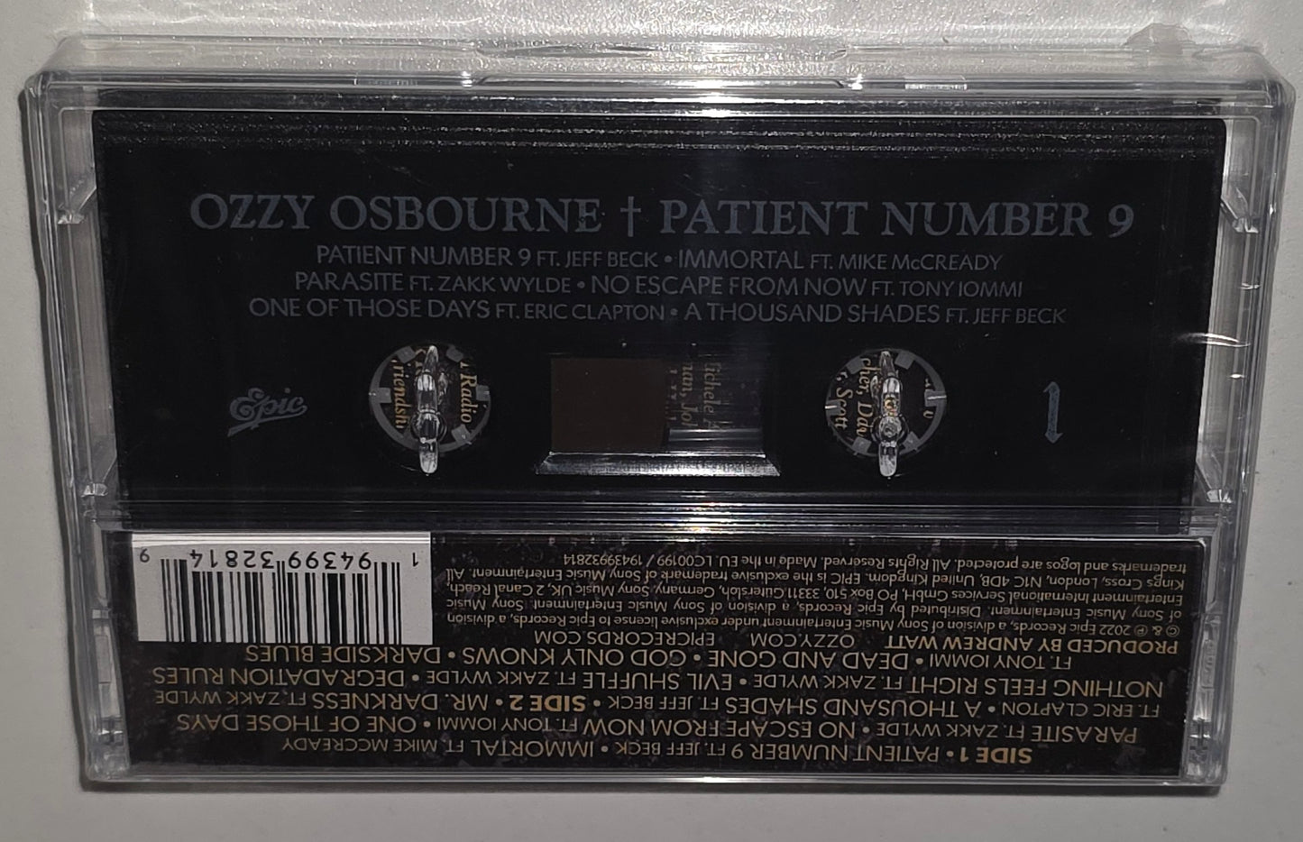 Ozzy Osbourne – Patient Number 9 (2019) (Limited Edition Cassette Tape)