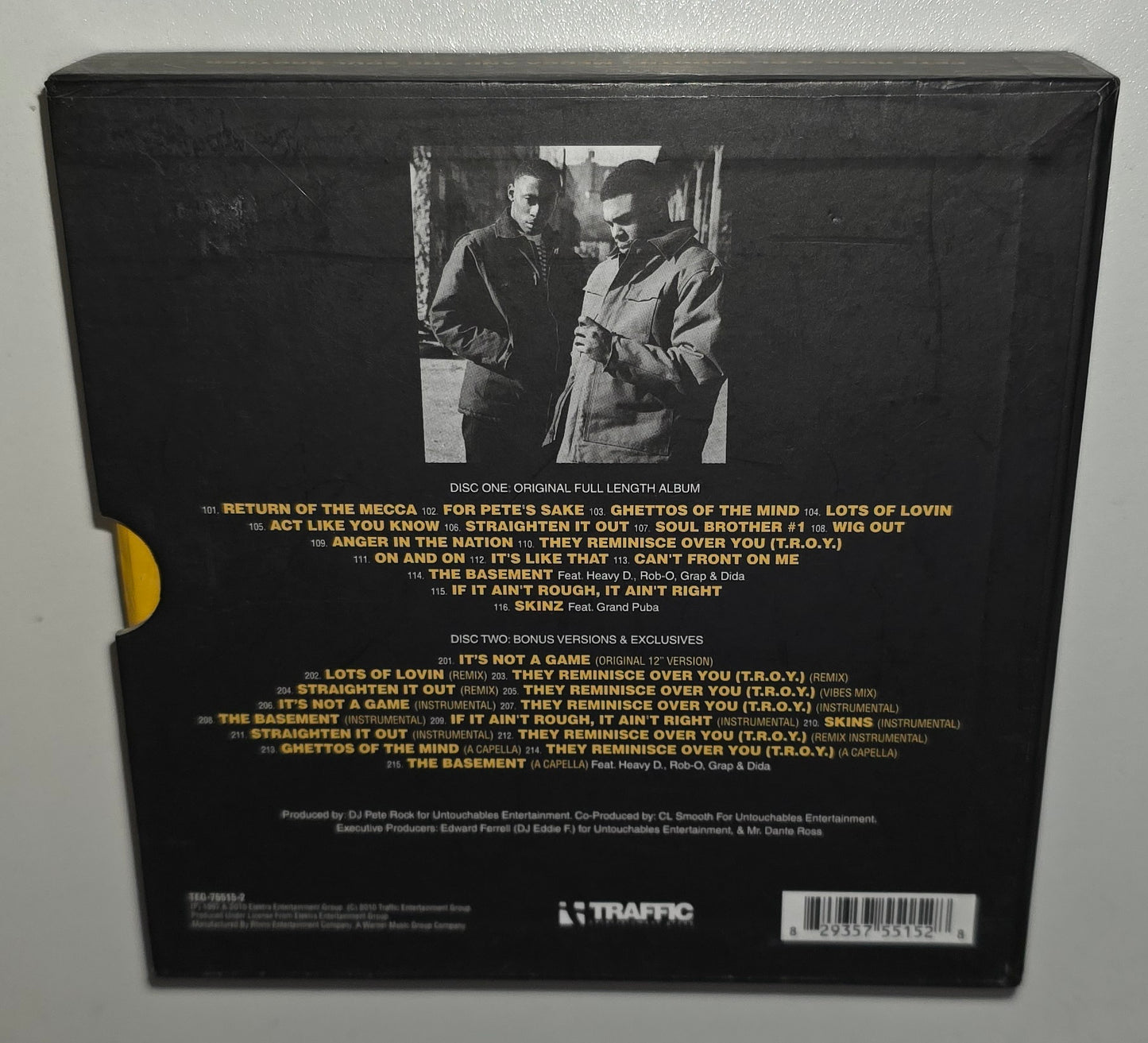 Pete Rock & CL Smooth – Mecca And The Soul Brother (Deluxe Edition) (2010) (Limited Edition 2CD Set)