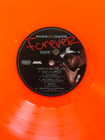 Phife Dawg – Forever (2022) (Limited Edition Neon Orange Colour Vinyl LP)