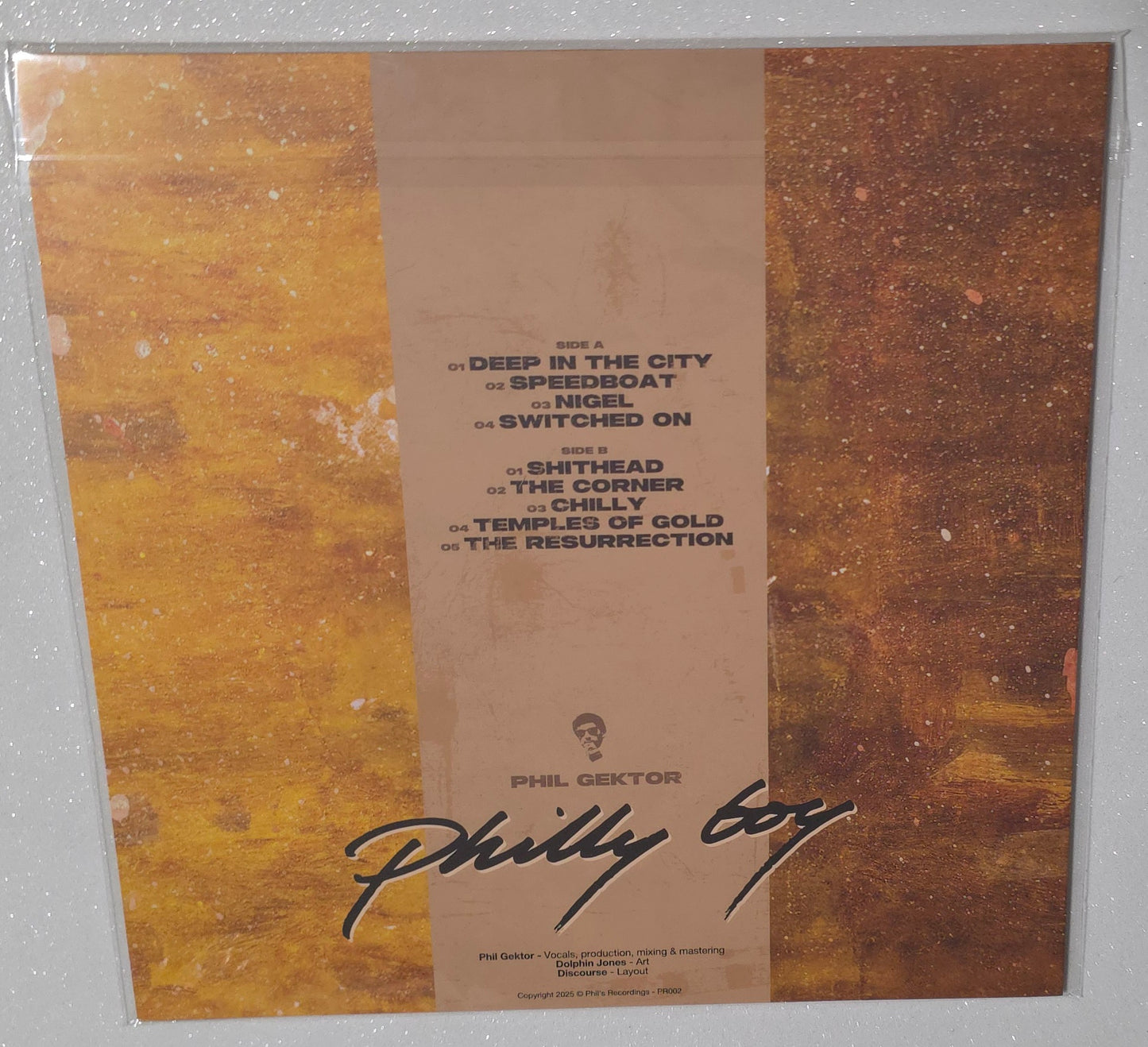 Phil Gektor - Philly Boy (2025) (Limited Edition Vinyl LP)
