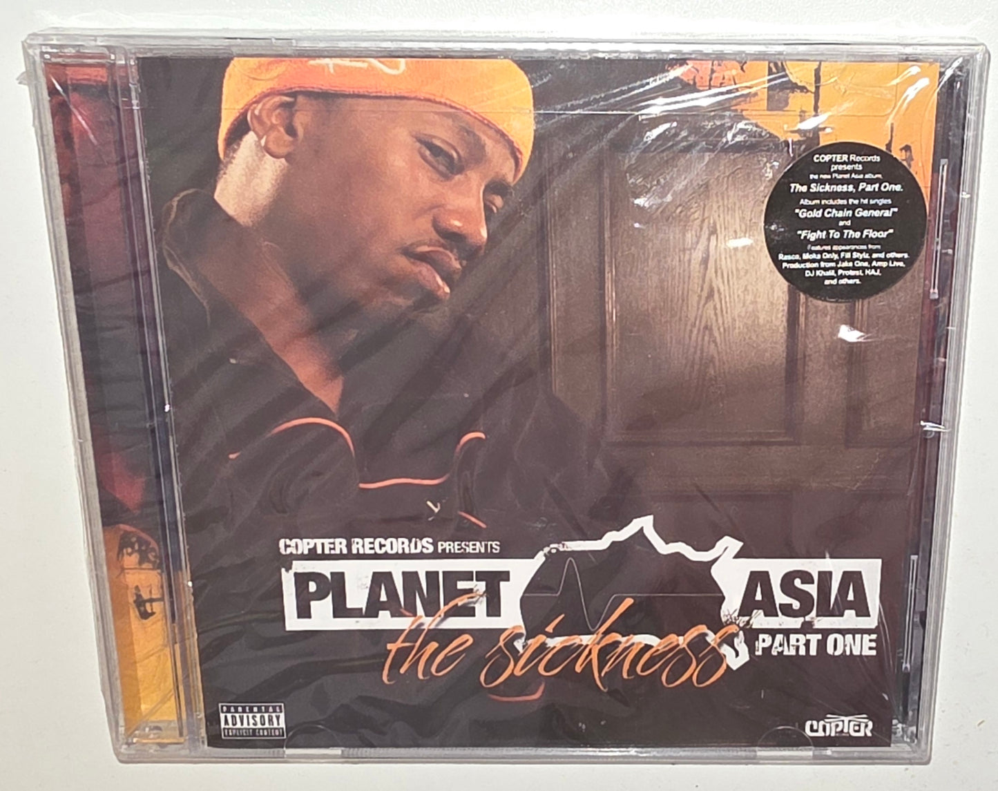 Planet Asia – The Sickness Part One: The Mixtape (2006) (CD)