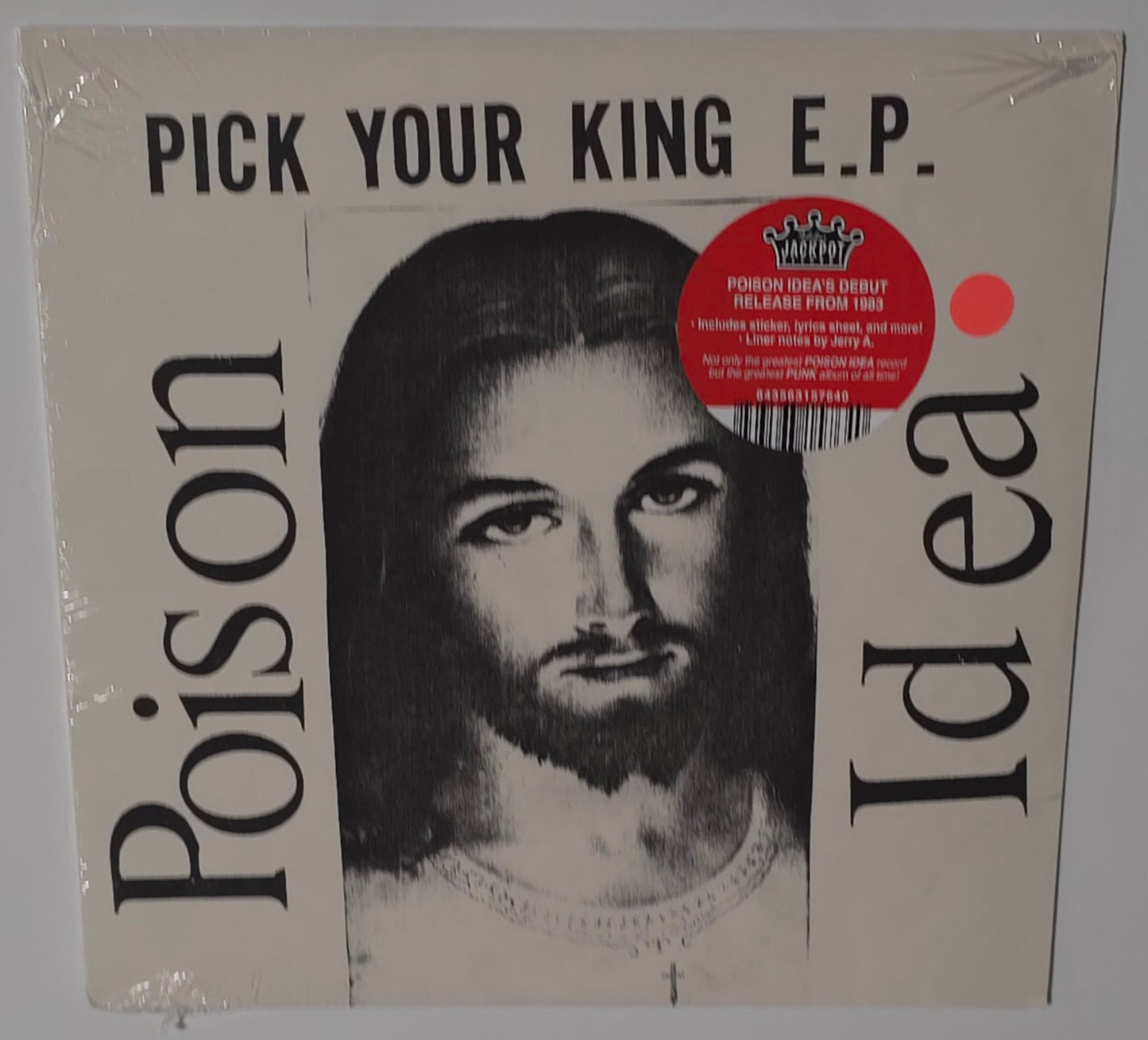 Poison Idea – Pick Your King E.P. (2023) (Limited Edition Pink Red & White Swirl Colour Vinyl LP)