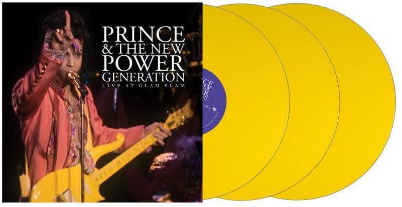 Prince & The New Power Generation - Live at Glam Slam (2025 RSD) (Limited Edition Yellow Colour Vinyl LP)