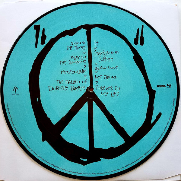 Prince – Sign "O" The Times (2020 RSD) (Limited Edition Picture Disc Vinyl LP)