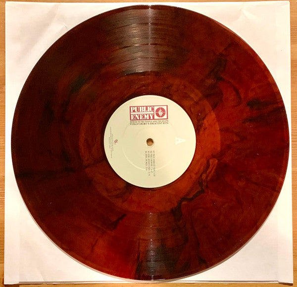 Public Enemy – Power To The People And The Beats (Public Enemy's Greatest Hits) (2021) (Limited Edition Blood Red with Black Smoke Colour Vinyl LP)