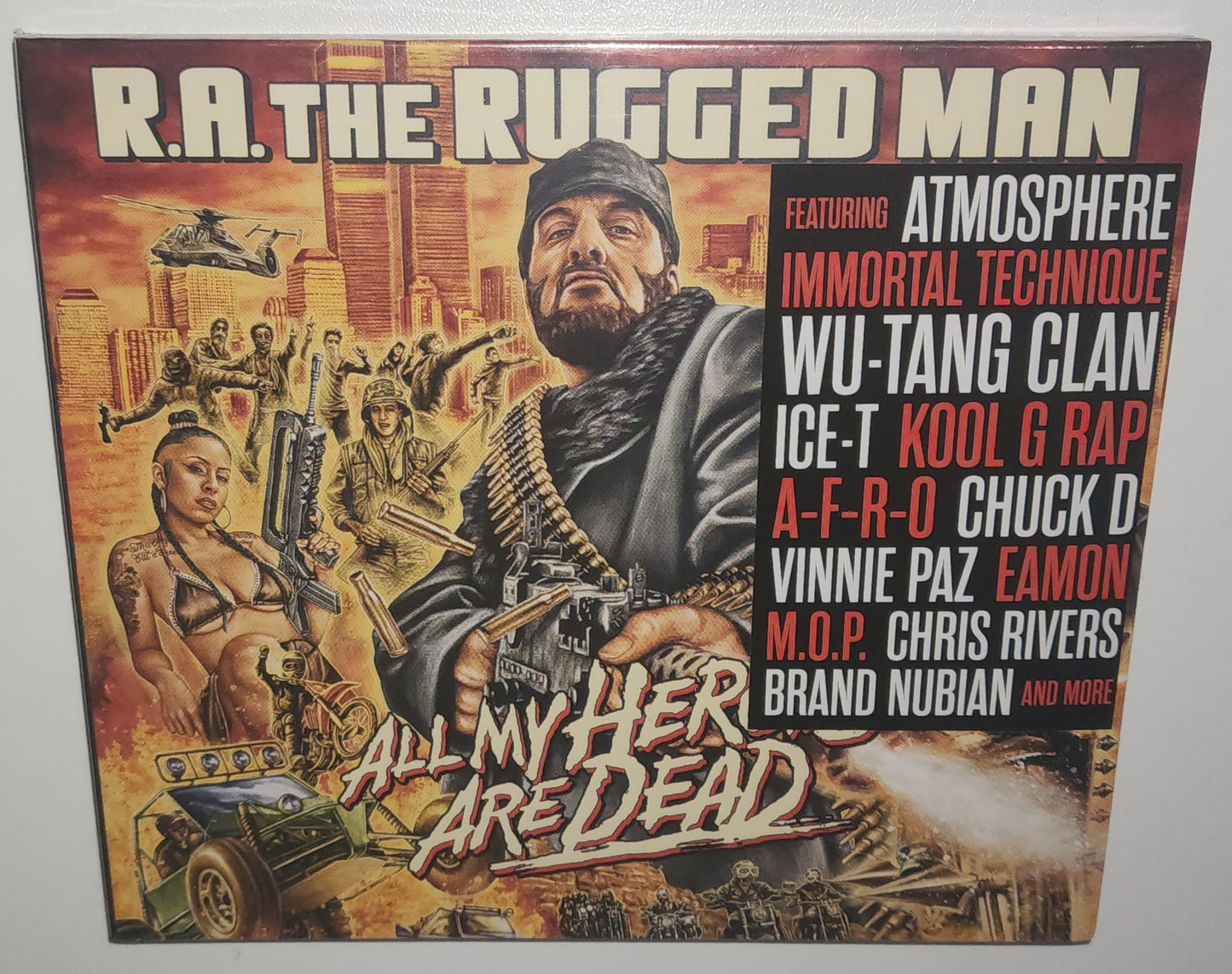 R.A. The Rugged Man – All My Heroes Are Dead (2020) (CD)