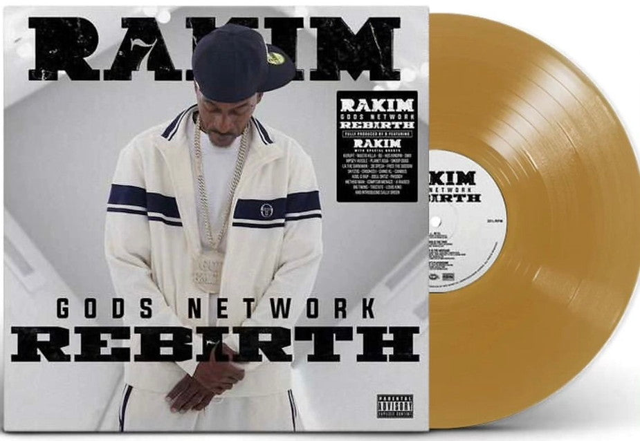 Rakim - Gods Network Rebirth (2024) (Limited Edition Gold Colour Vinyl LP)