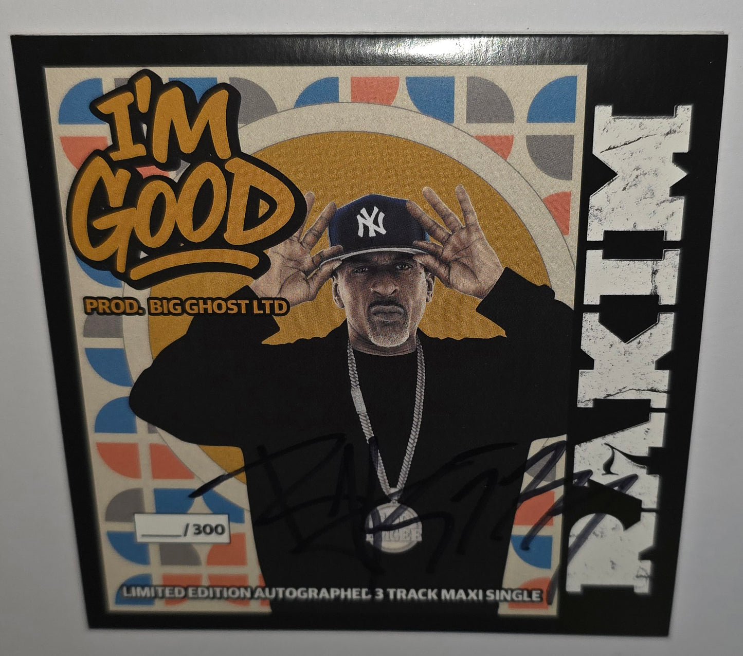 Rakim - I'm Good *Autographed* (2025) (Limited Edition CD Single)