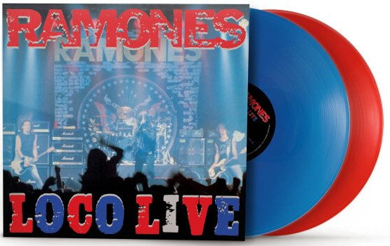 Ramones - Loco Live (2025 RSD) (Limited Edition Blue & Red Colour Vinyl LP)