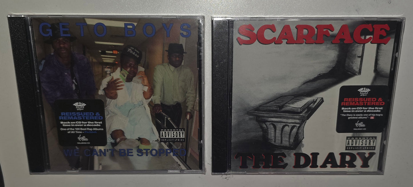Scarface & Geto Boys - Rap-A-Lot Records 30th Anniversary CD Lot (2026 Reissue) (2CD Set)