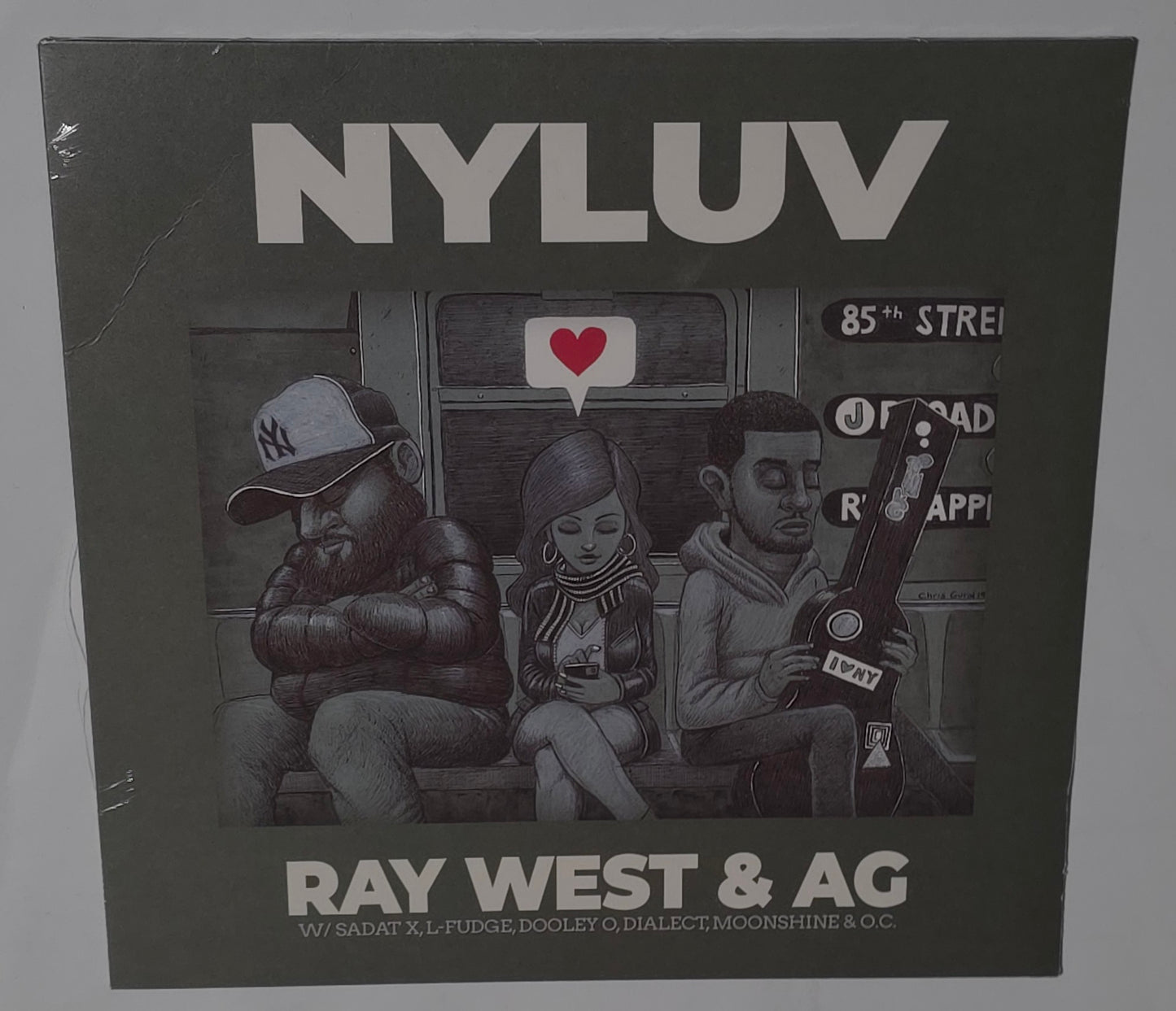 Ray West & AG - NYLUV (2021) (Vinyl LP)