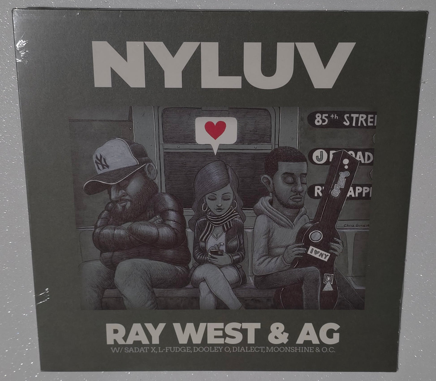 Ray West & AG - NYLUV (2021) (Limited Edition Vinyl LP)