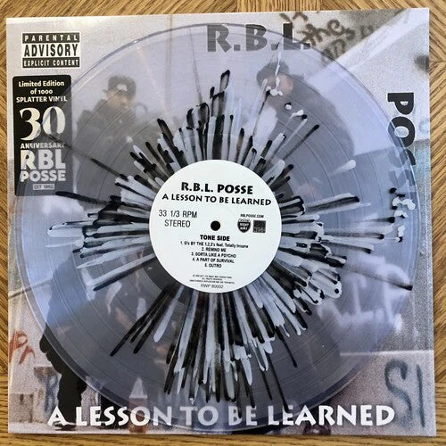 R.B.L. Posse – A Lesson To Be Learned (2022 Reissue) (Limited Edition Splatter Colour Vinyl LP)