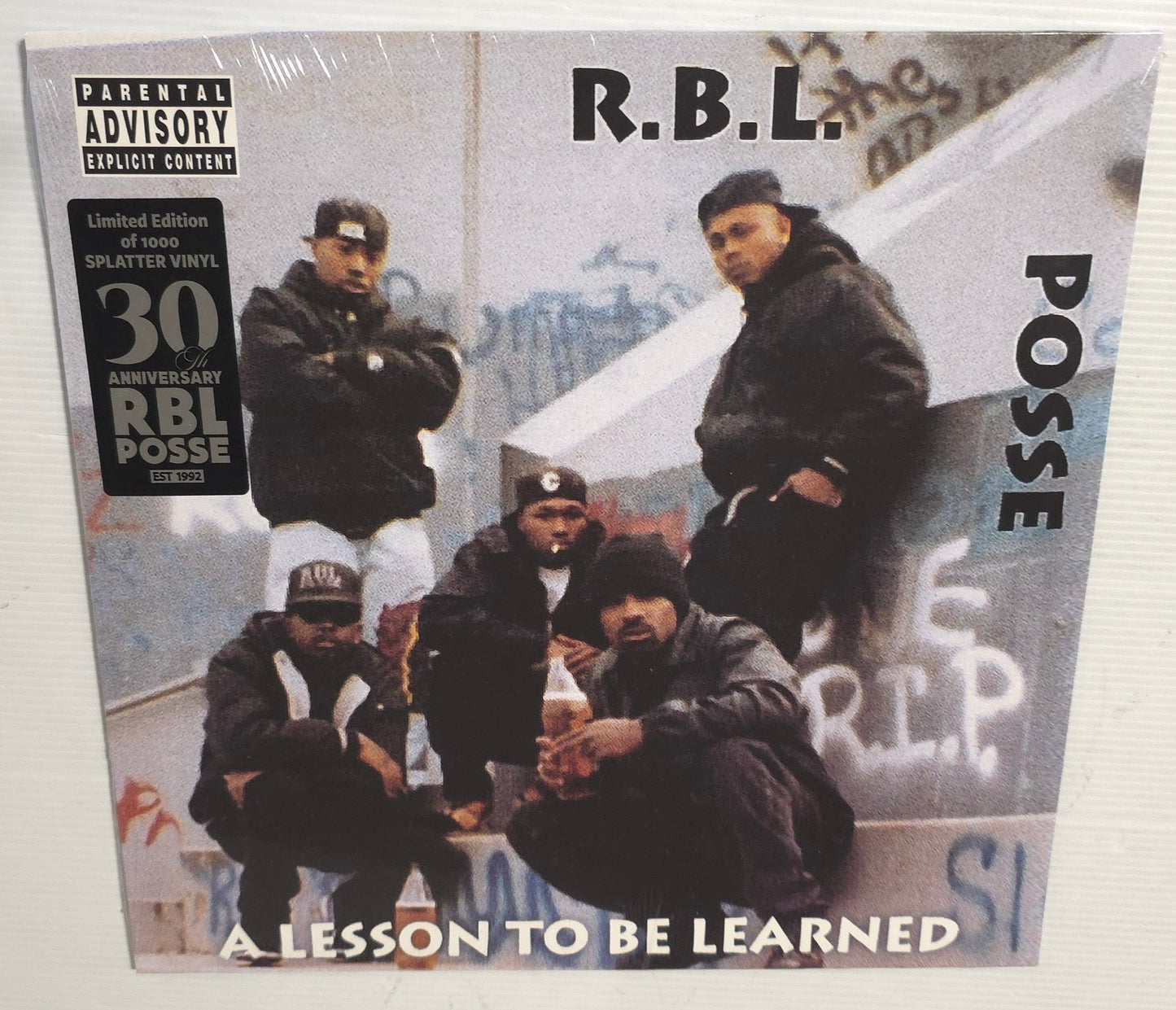 R.B.L. Posse – A Lesson To Be Learned (2022 Reissue) (Limited Edition Splatter Colour Vinyl LP)