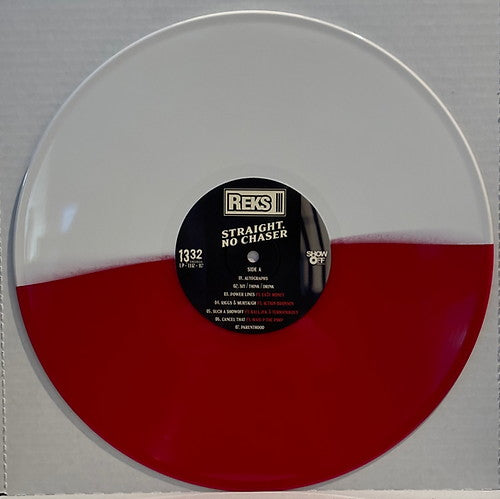 Reks – Straight, No Chaser (2024) (Limited Edition Half Red Half White Colour Vinyl LP)