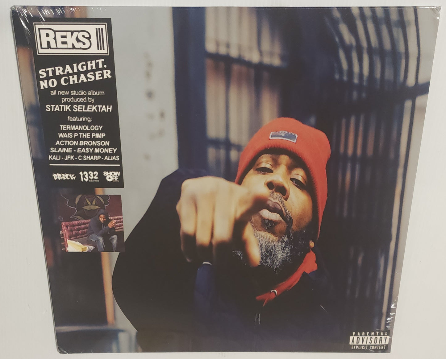 Reks – Straight, No Chaser (2024) (Limited Edition Half Red Half White Colour Vinyl LP)