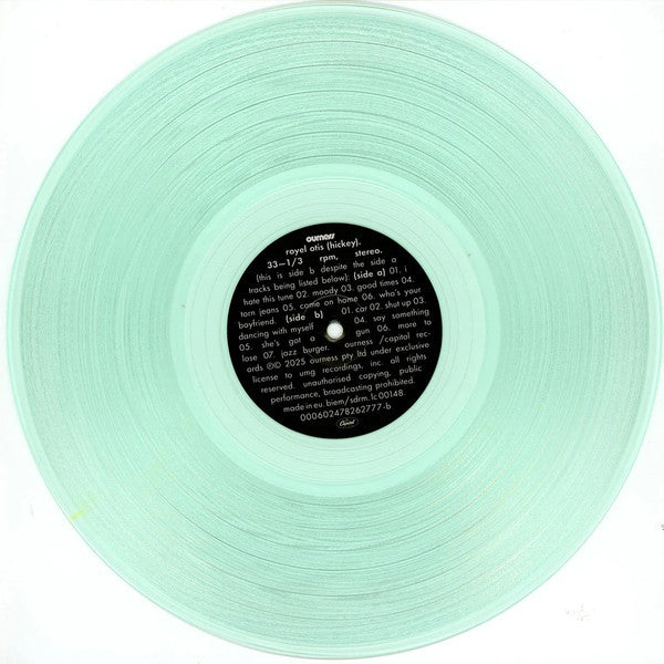 Royel Otis – (Hickey) (2025) (Limited Edition Soda Pop Bottle Colour Vinyl LP)