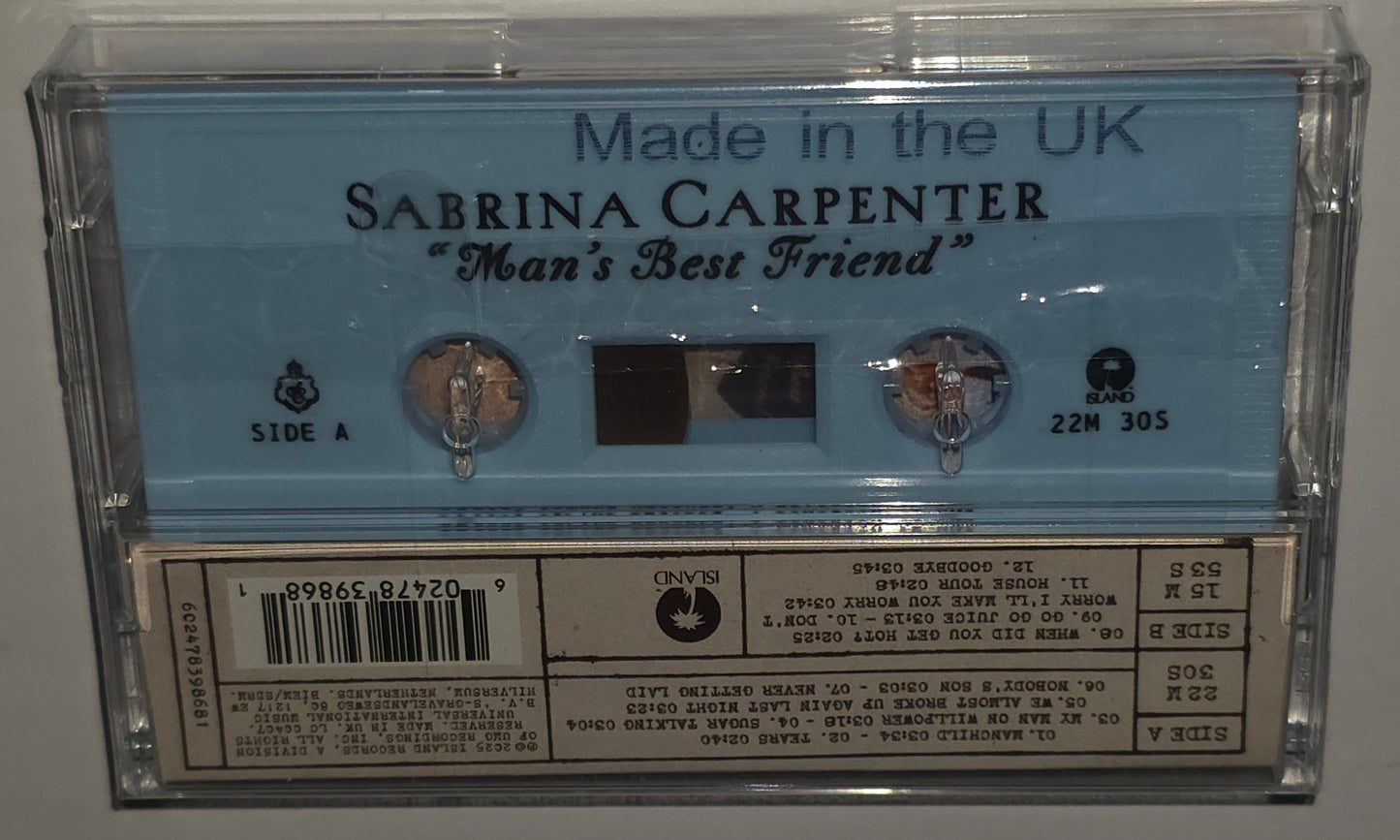 Sabrina Carpenter – Man's Best Friend (2025) (Limited Edition Cassette Tape)