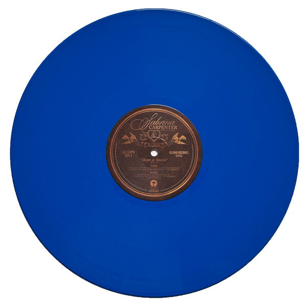 Sabrina Carpenter – Short N' Sweet (Deluxe Edition) (2025) (Limited Edition Bright Azure Blue Colour Vinyl LP)